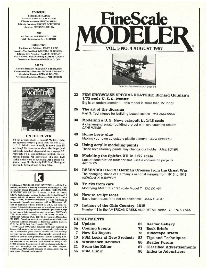 FineScale Modeler 1987-08 (Vol05-04)